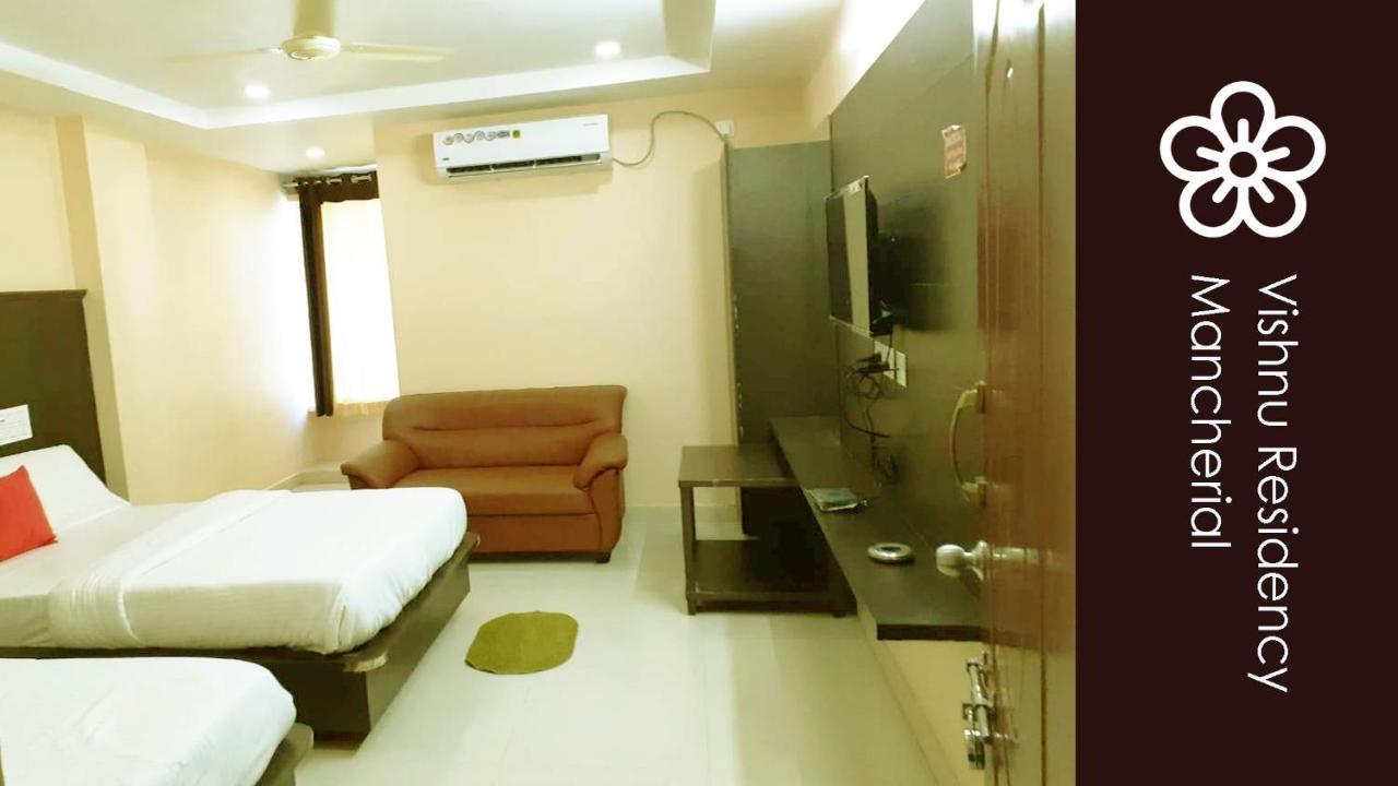 Hotel Vishnu Residency Mancherial Mancherāl Exterior foto